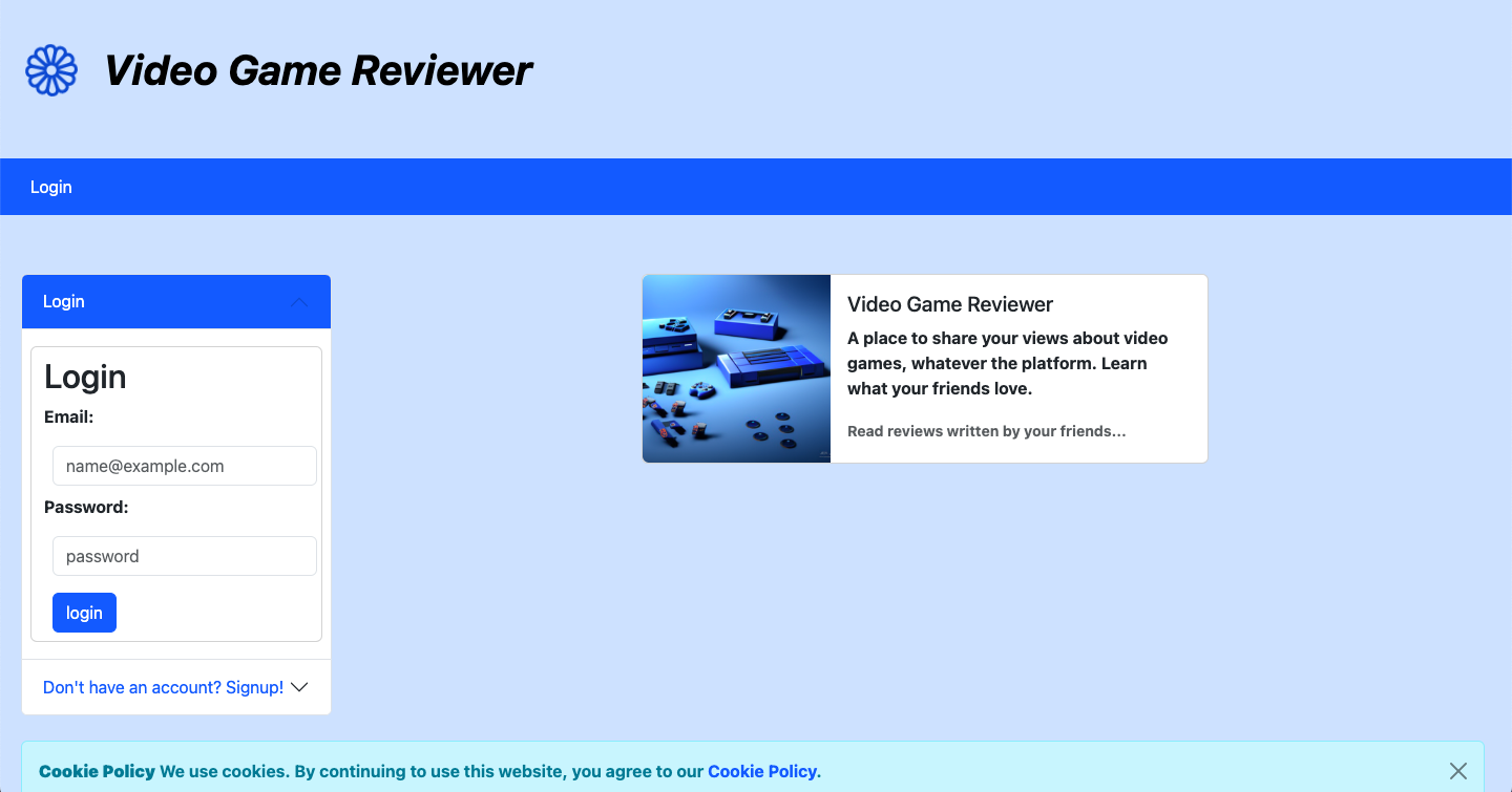 game review website